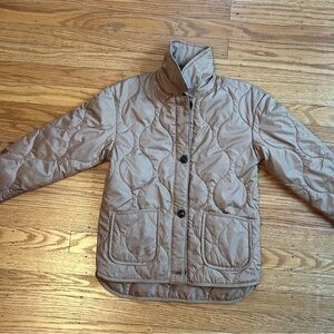 Old Navy Kids Brown Quilted Barn  Jacket